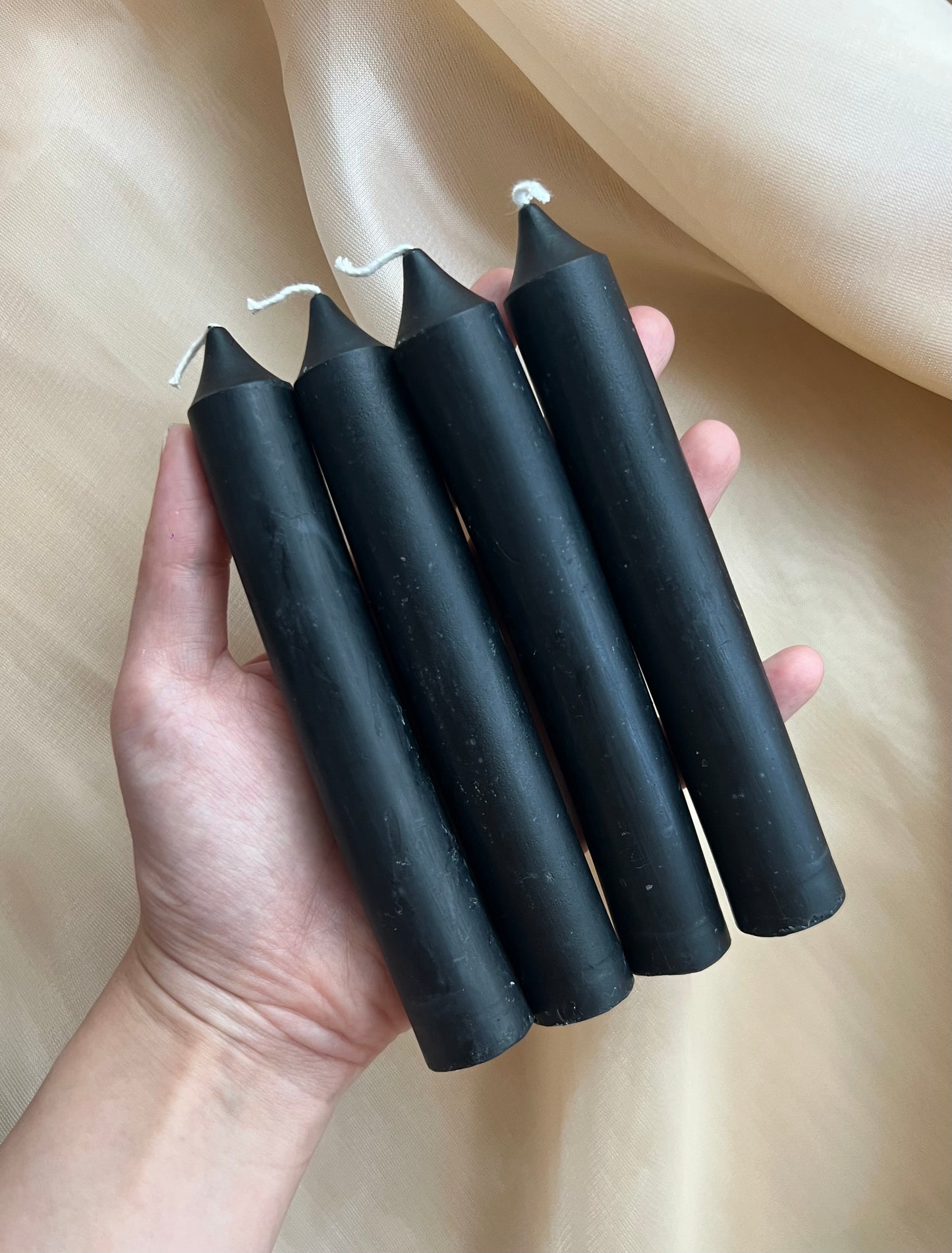 Organic Beeswax Taper Candles