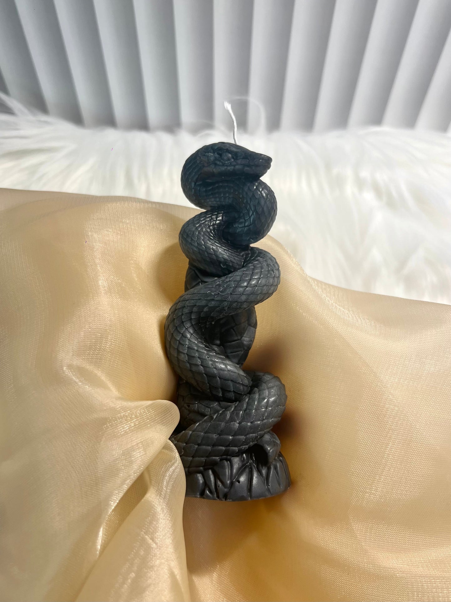 *Made to Order* Coiled Serpent Spell Candle