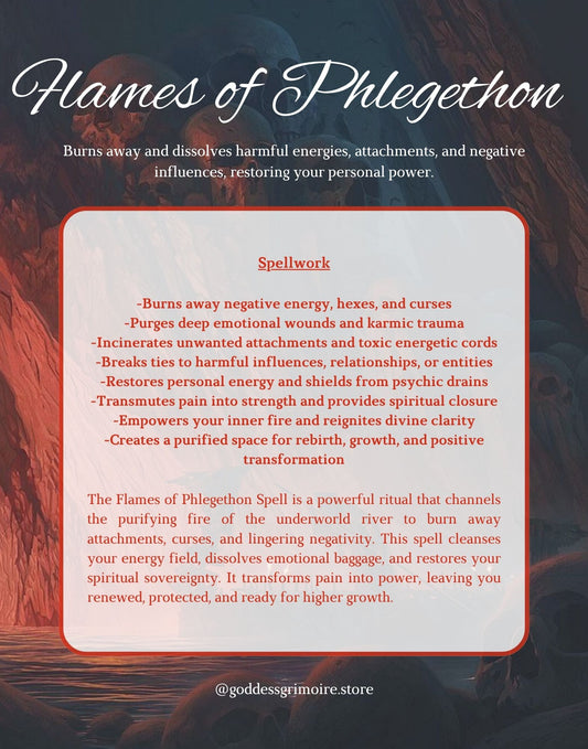 Flames of Phlegethon Spell
