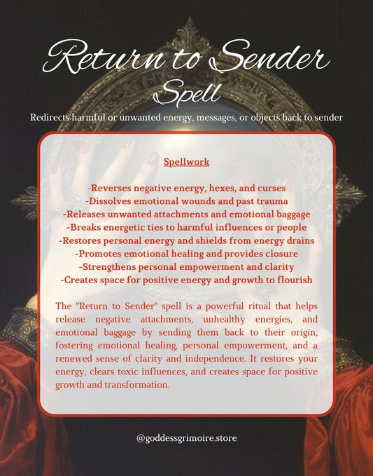 Return to Sender Spell