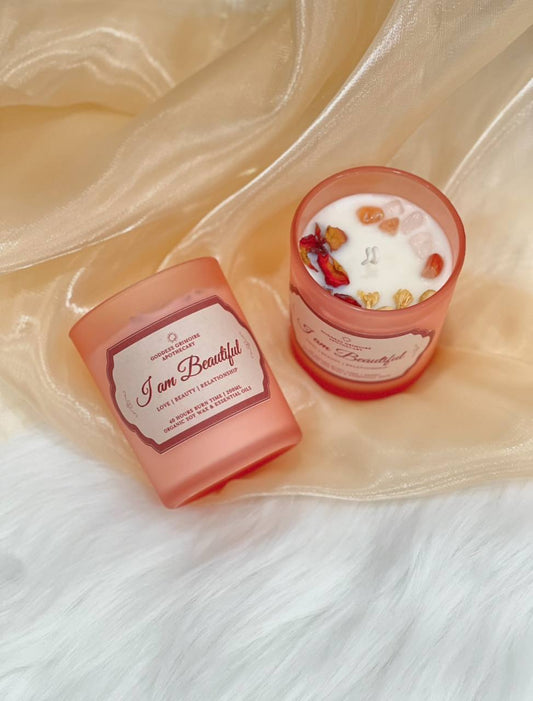 I Am Beautiful - Manifestation Candle