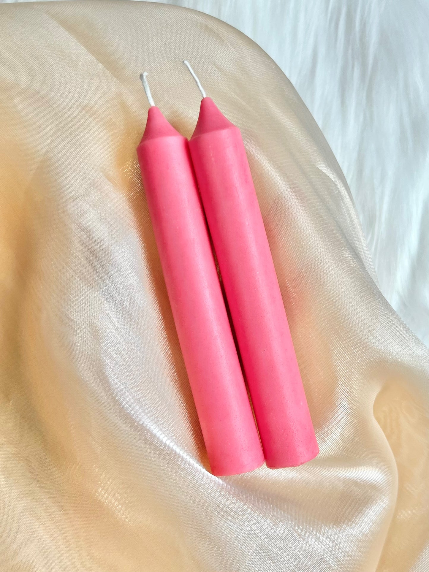 Organic Beeswax Taper Candles