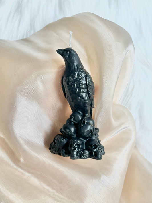 *Made to Order* Raven Spell Candle