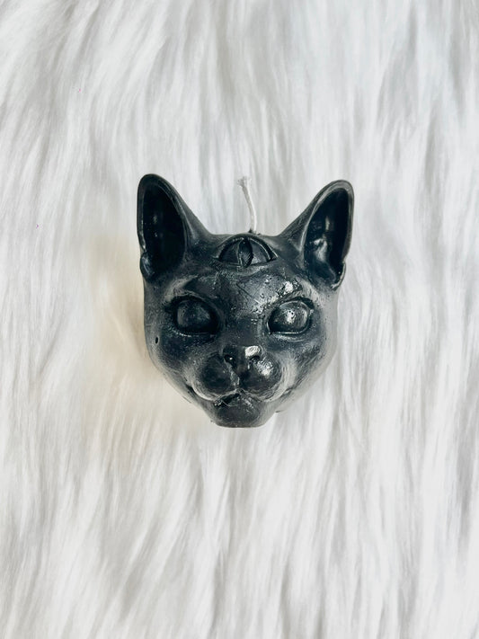 *Made to Order* 3 Eyes Cat Spell Candle