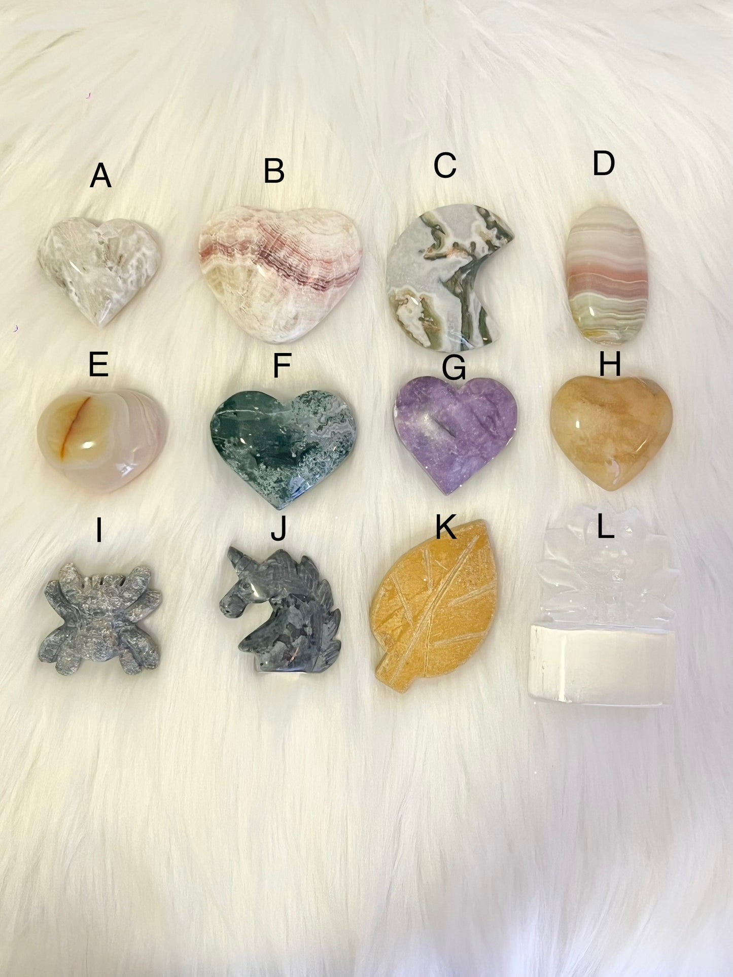 *Clearance* Assorted Crystal Carvings