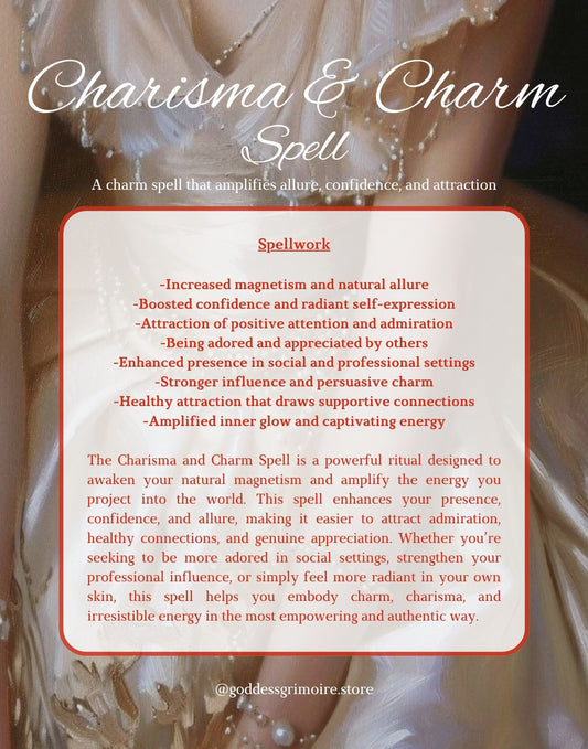 Charisma & Charm Spell