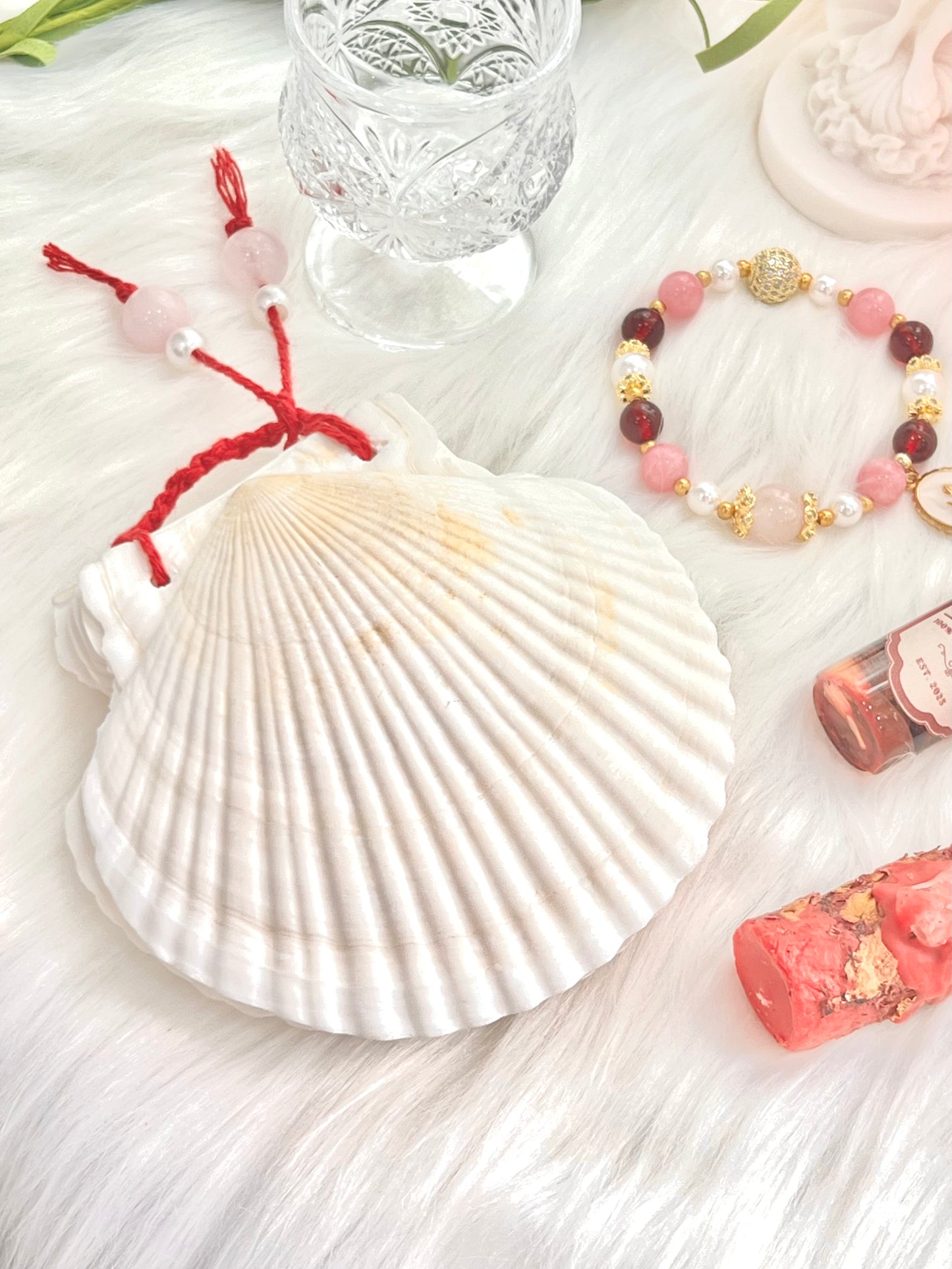 Hand Binded Seashell Grimoire