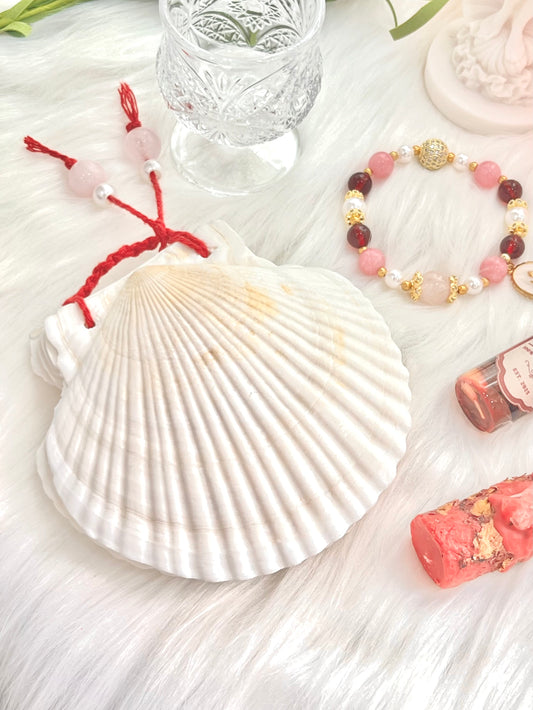 Hand Binded Seashell Grimoire
