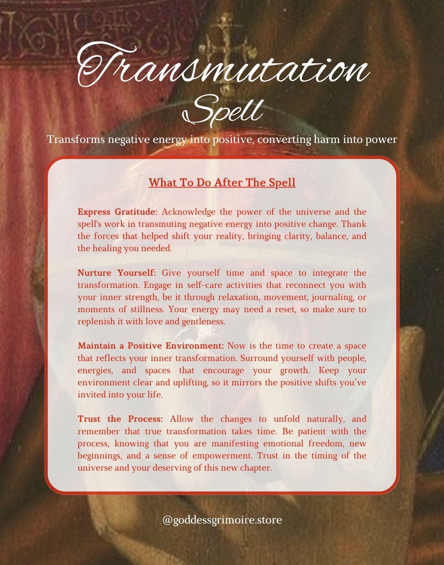 Transmutation Spell