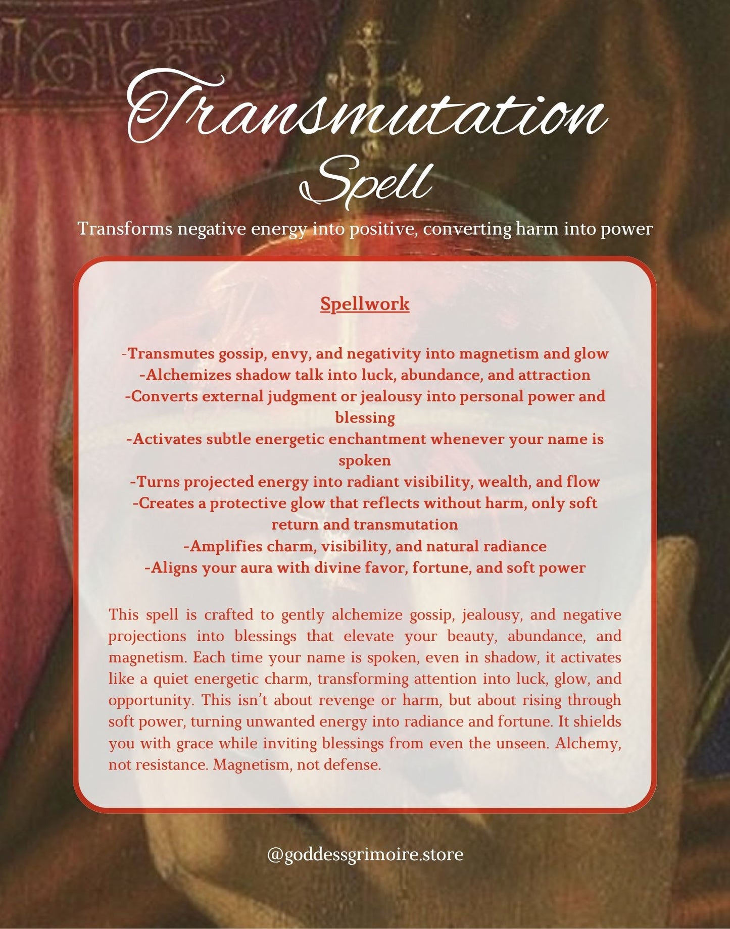 Transmutation Spell