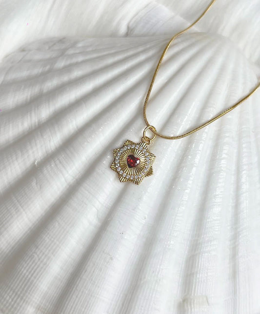 Heart's Desire - 18k Gold Plated Necklace
