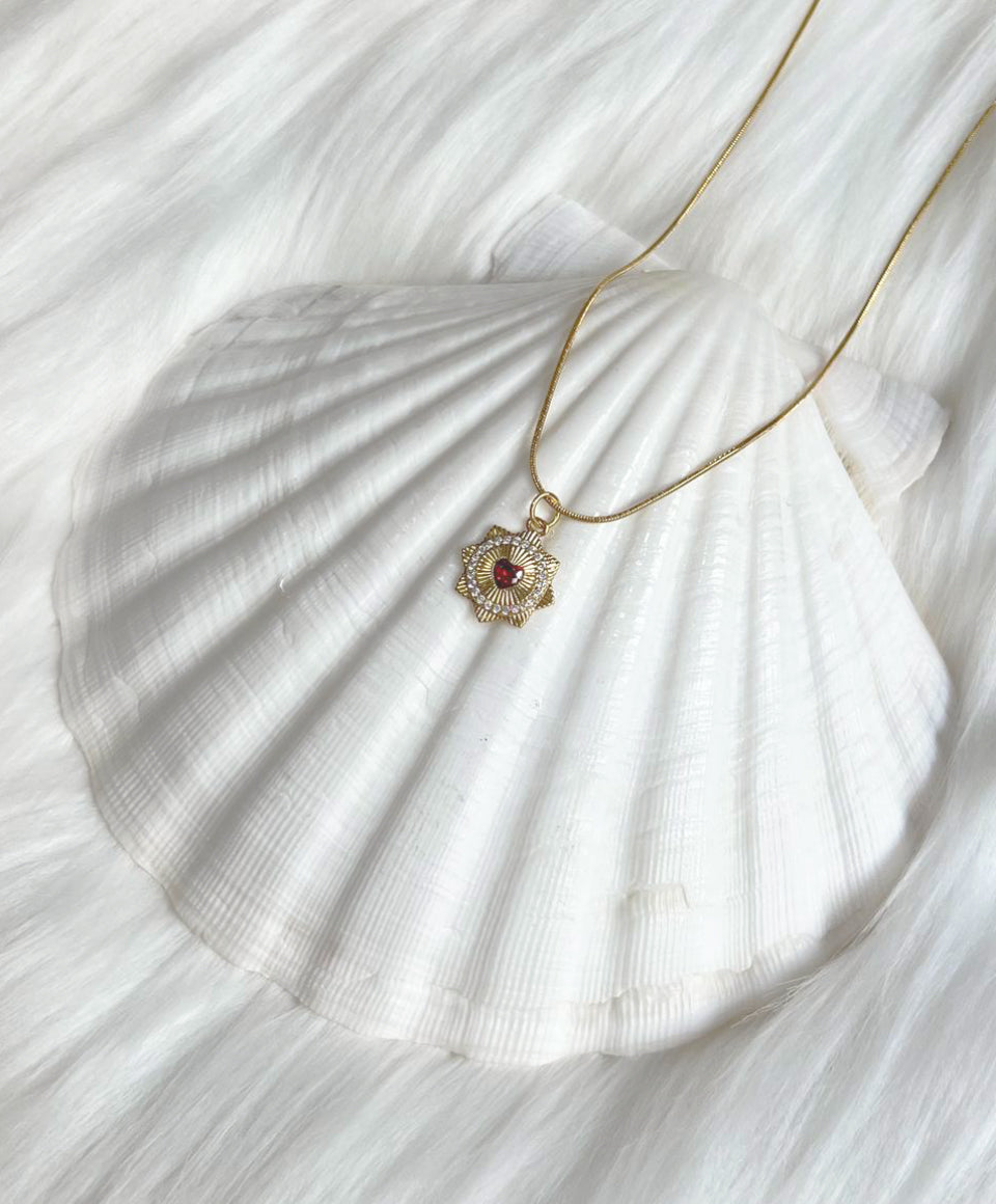 Heart's Desire - 18k Gold Plated Necklace