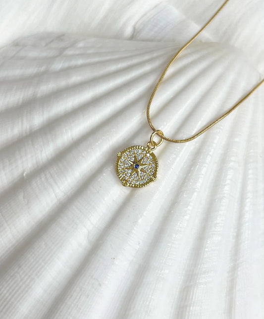 The Compass - 18k Gold Plated Necklace