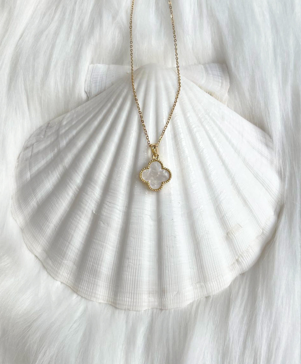 Precious Clover - 18k Gold Plated Necklace