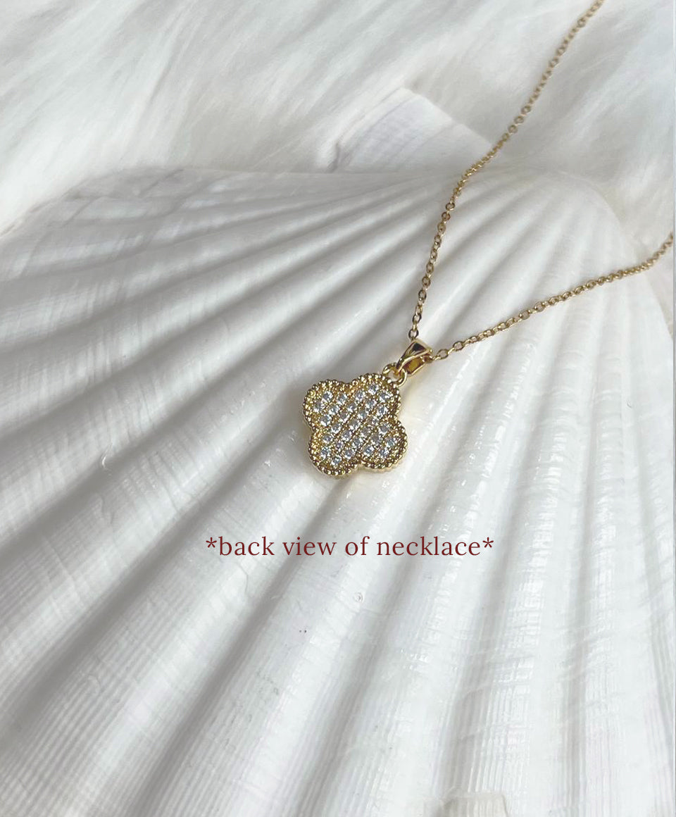 Precious Clover - 18k Gold Plated Necklace