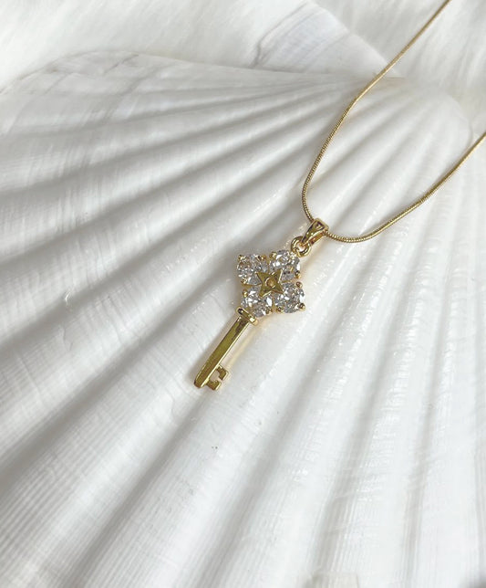 The Key - 18k Gold Plated Necklace