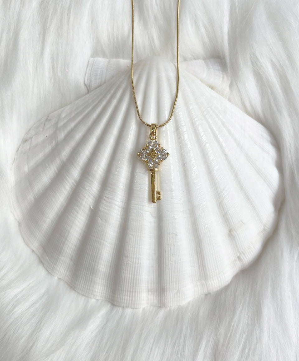 The Key - 18k Gold Plated Necklace