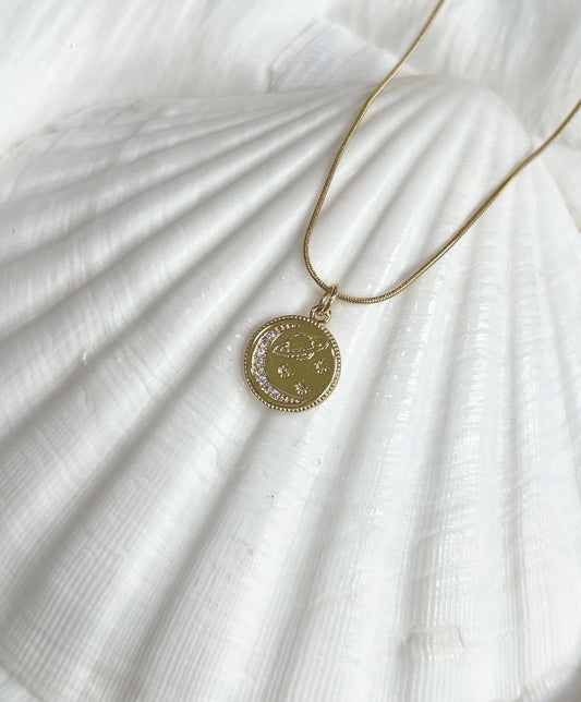 The Universe - 18k Gold Plated Necklace