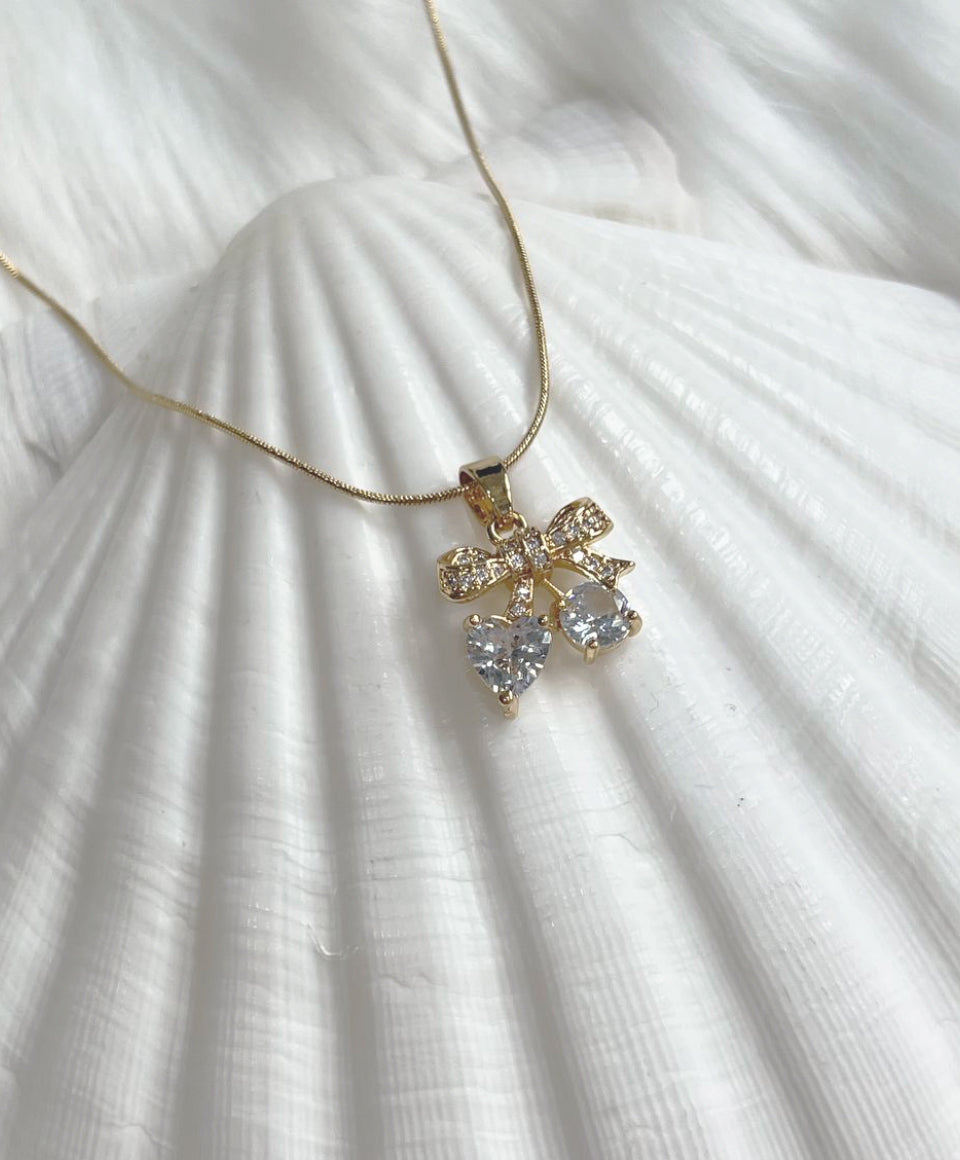 Cherry Baby - 18K Gold Plated Necklace