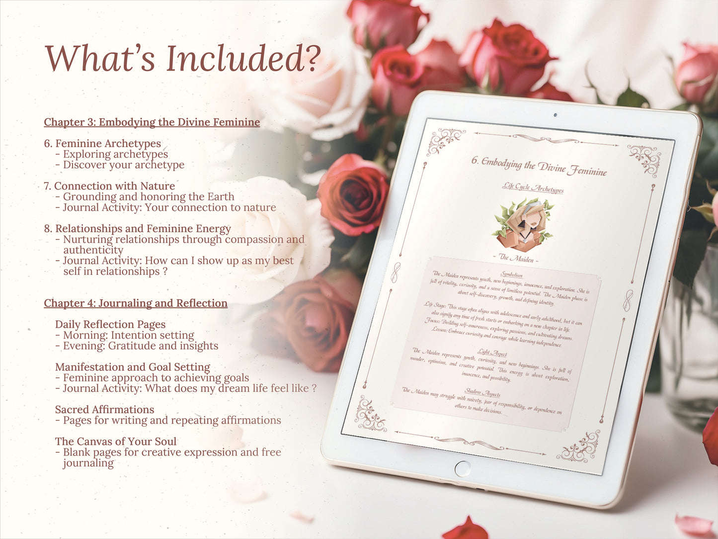 Divine Feminine Awakening Journal - Digital Version