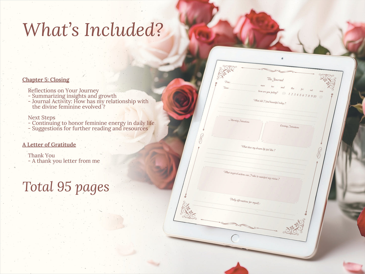 Divine Feminine Awakening Journal - Digital Version