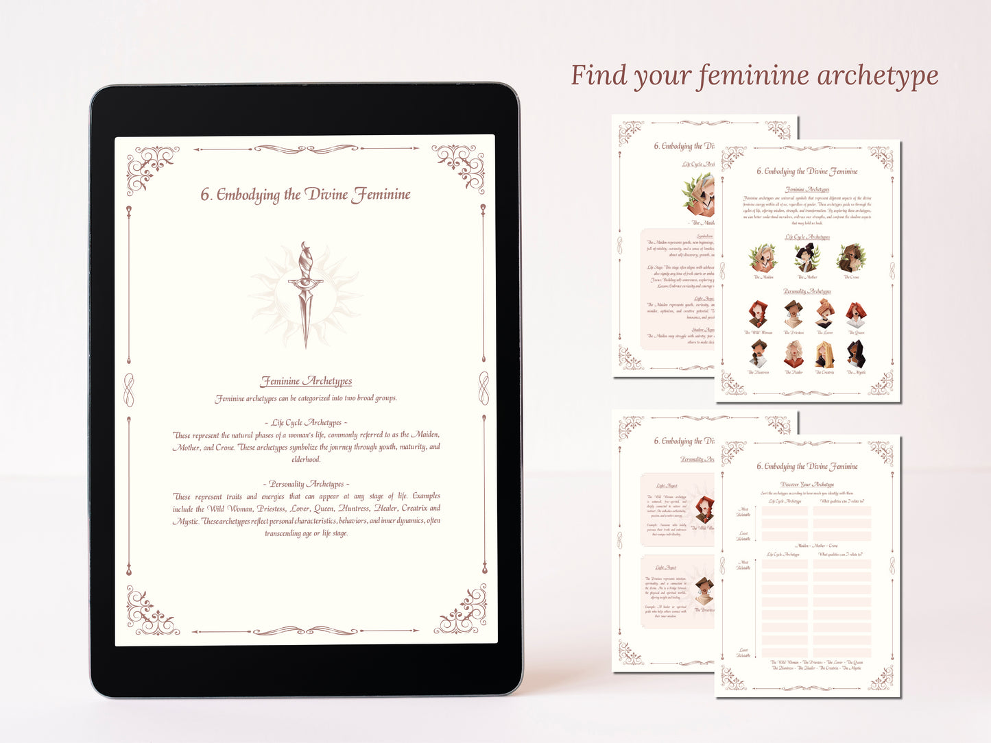 Divine Feminine Awakening Journal - Digital Version