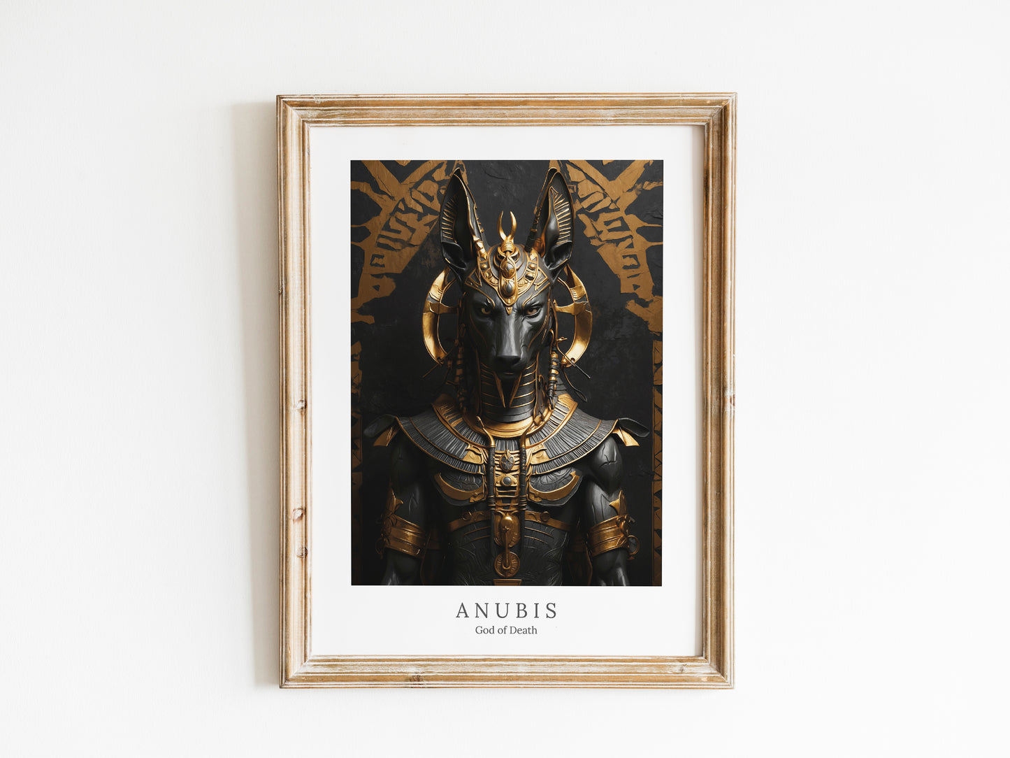 Anubis - God of Death - Digital Art