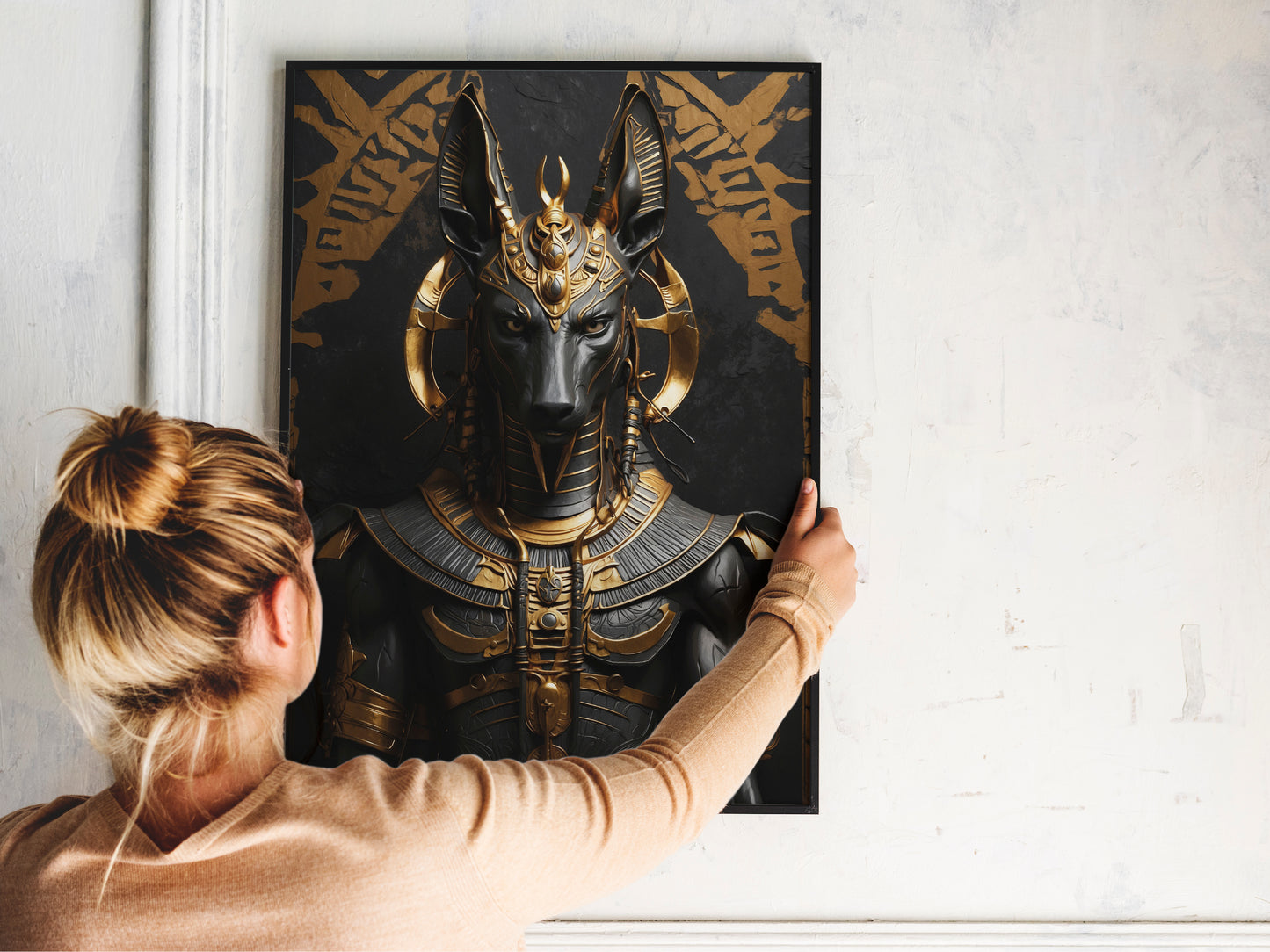 Anubis - God of Death - Digital Art