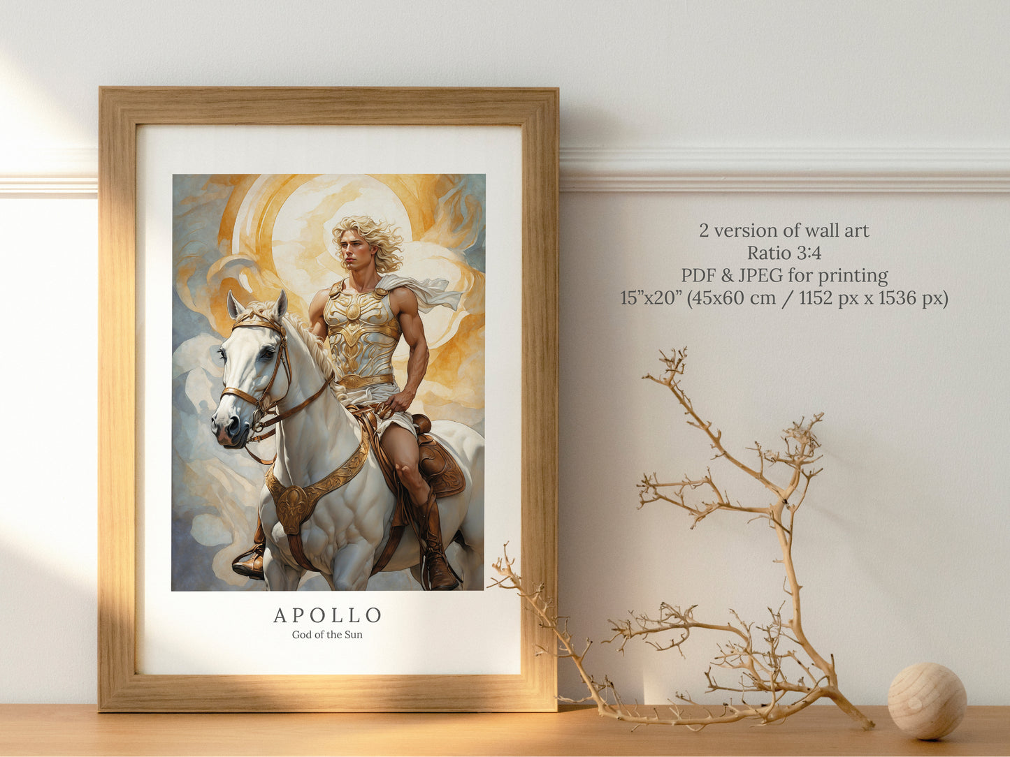 Apollo - God of the Sun - Digital Art