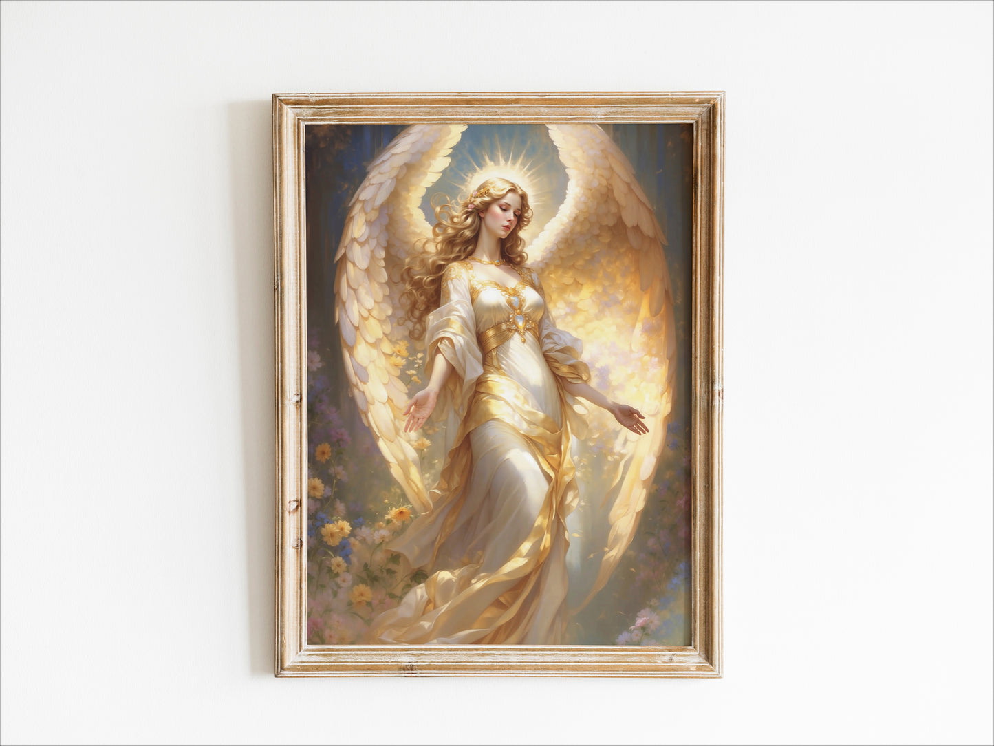 Archangel Jophiel - Angel of Beauty - Digital Art