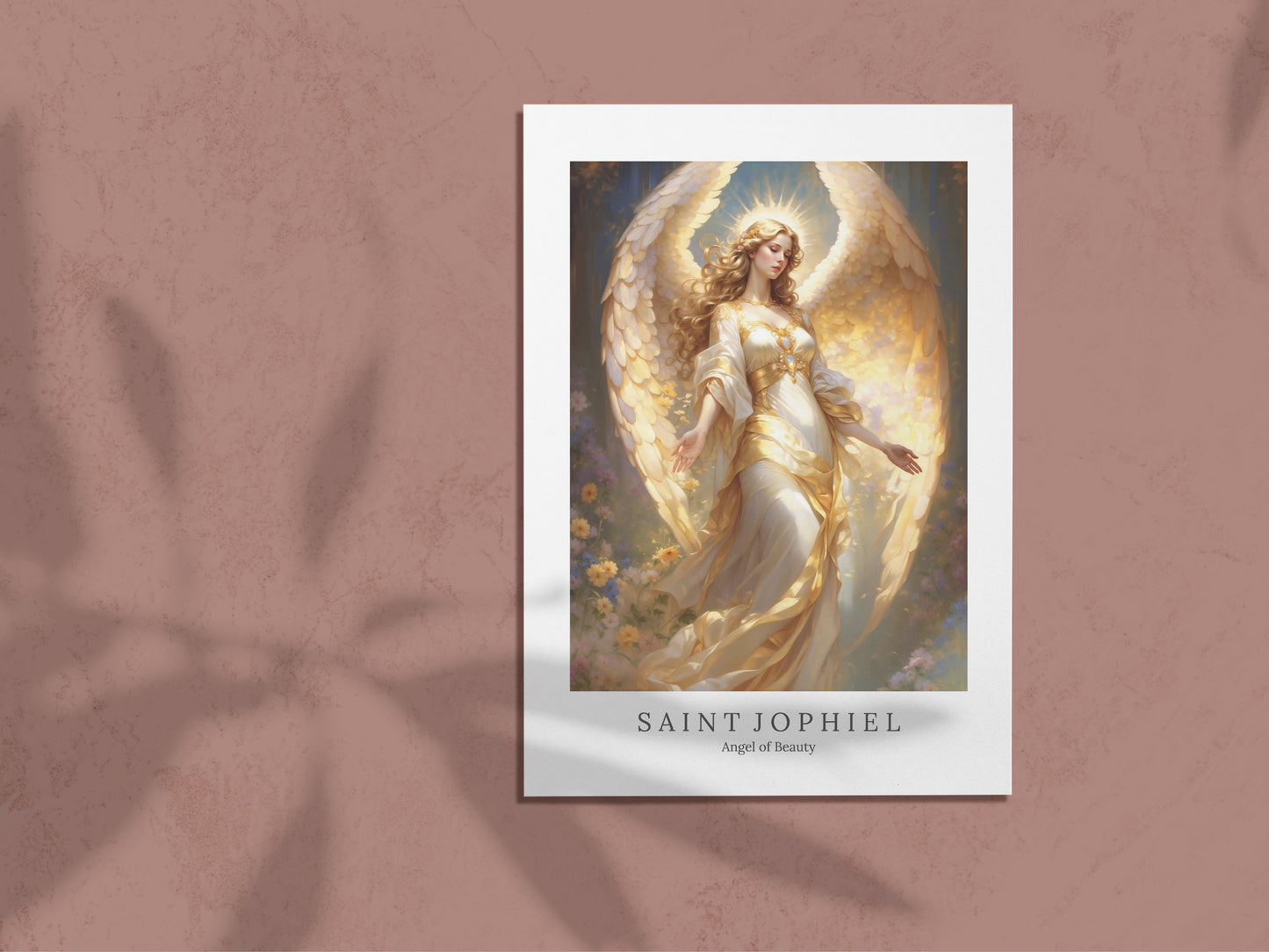Archangel Jophiel - Angel of Beauty - Digital Art