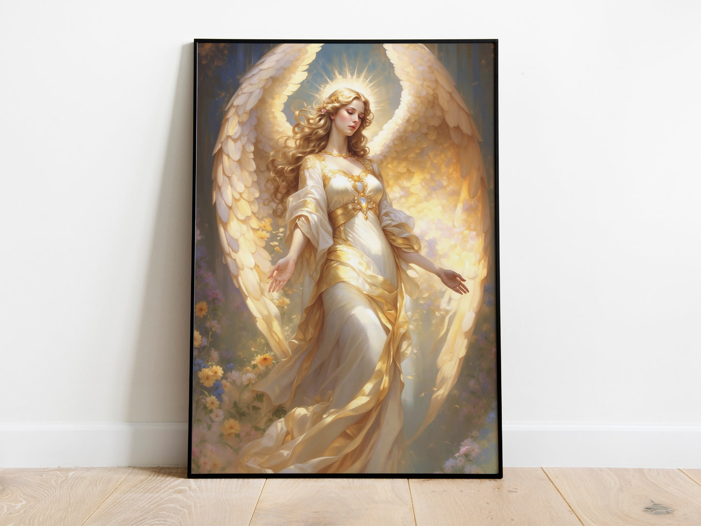 Archangel Jophiel - Angel of Beauty - Digital Art