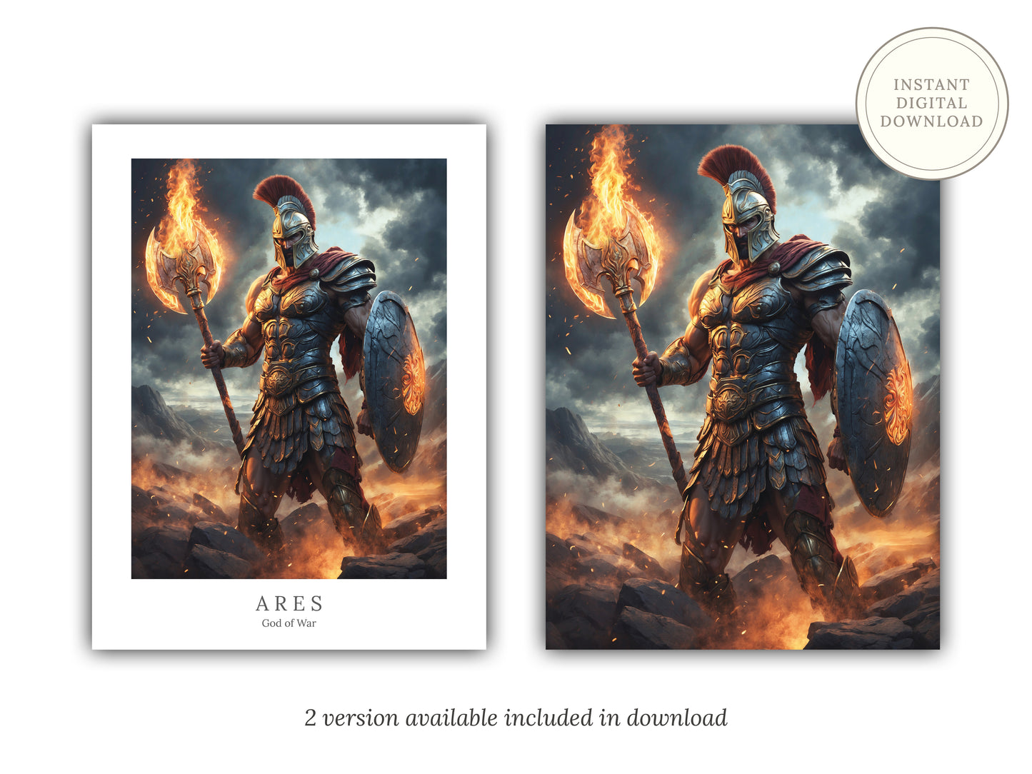 Ares - God of War - Digital Art