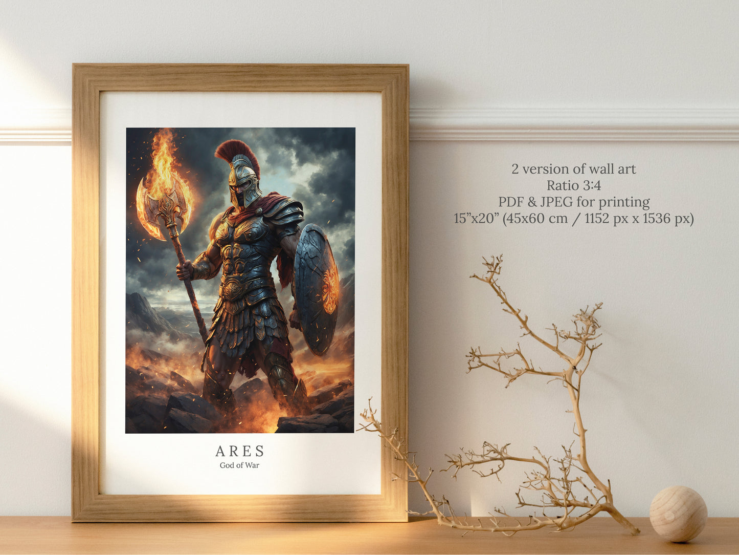 Ares - God of War - Digital Art