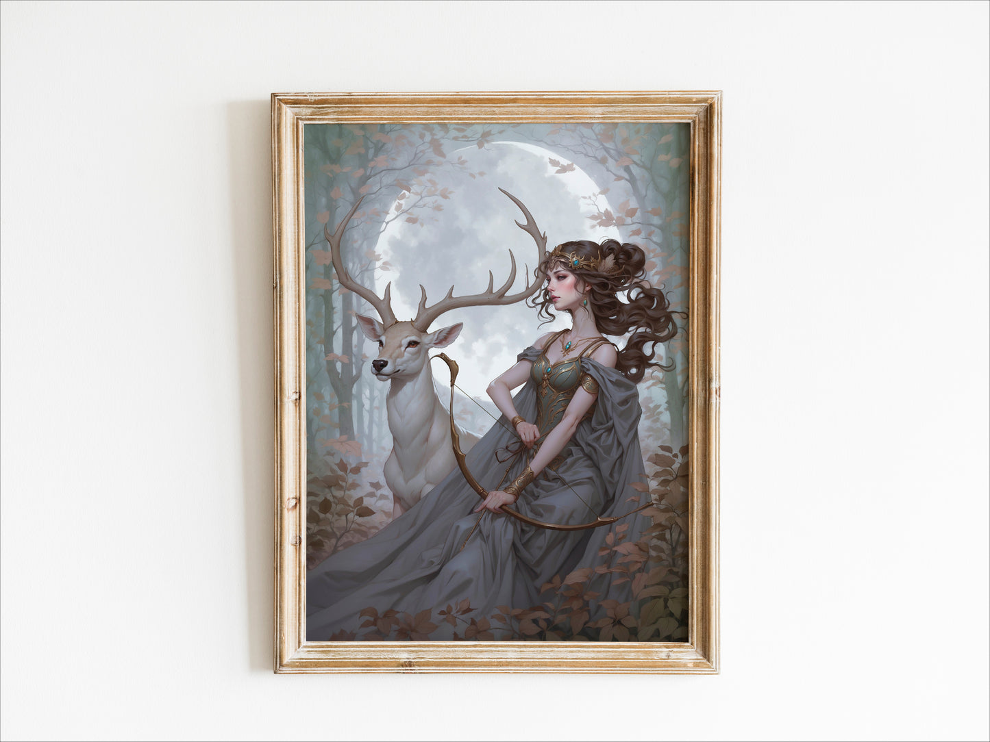 Artemis - Goddess of the Hunt - Digital Art
