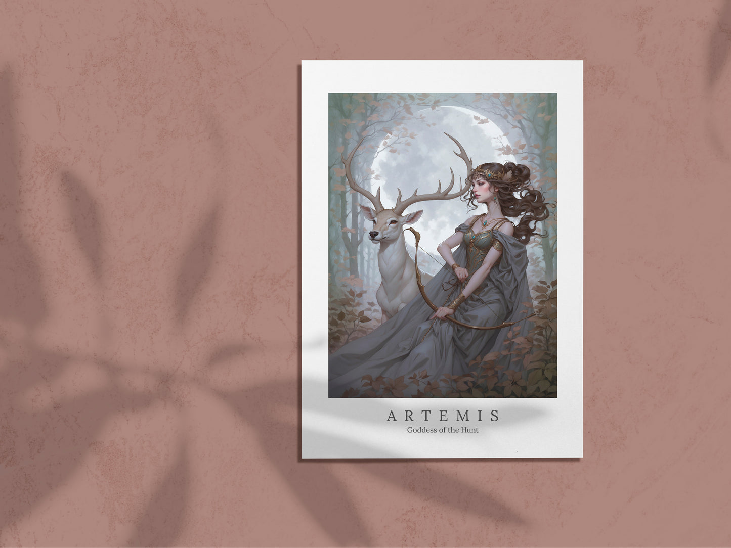 Artemis - Goddess of the Hunt - Digital Art