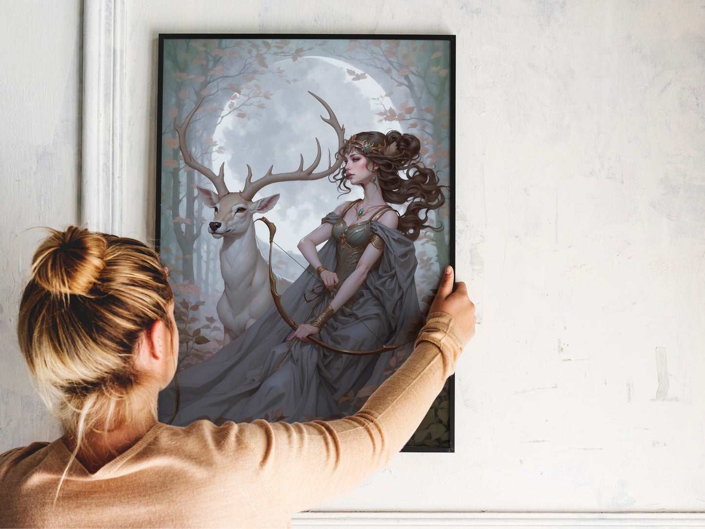 Artemis - Goddess of the Hunt - Digital Art