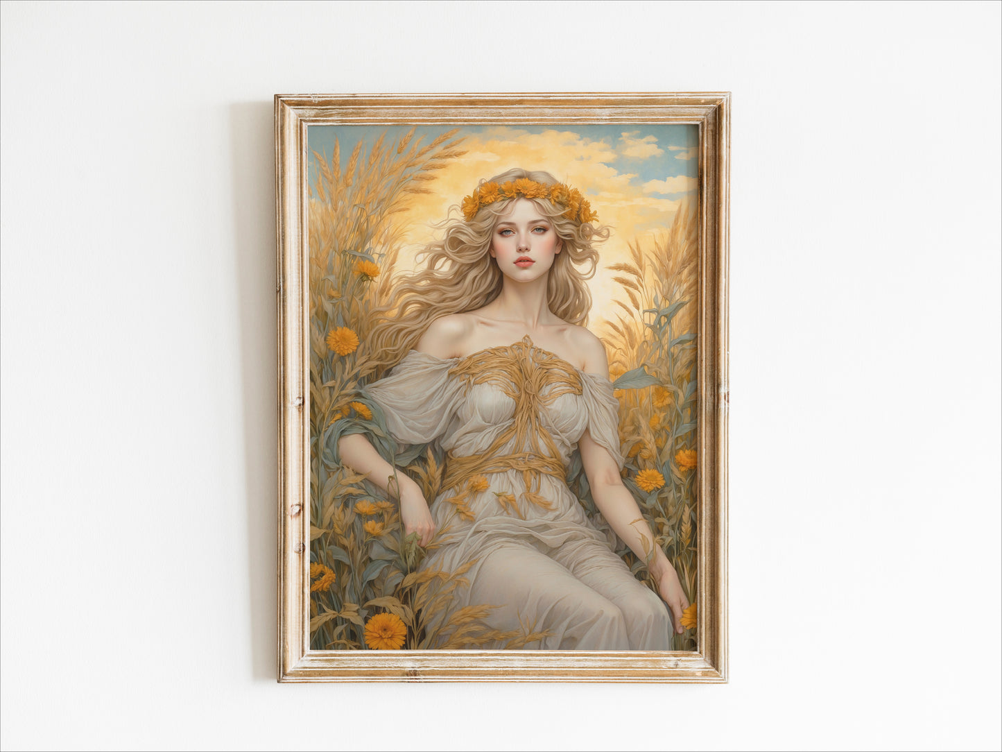 Demeter - Goddess of Harvest - Digital Art