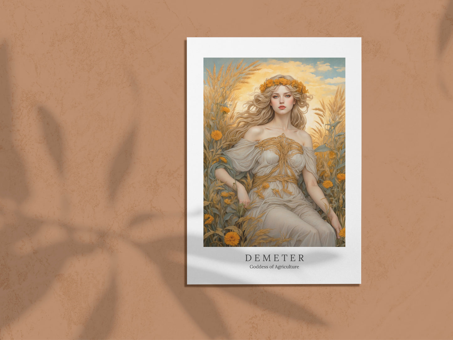 Demeter - Goddess of Harvest - Digital Art