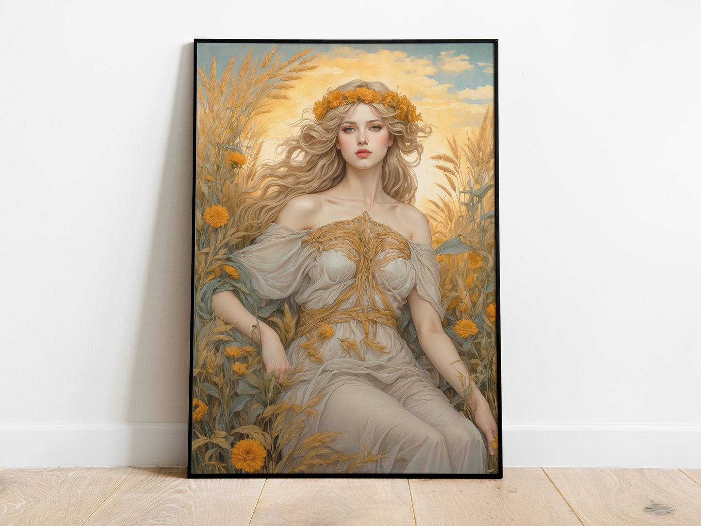 Demeter - Goddess of Harvest - Digital Art