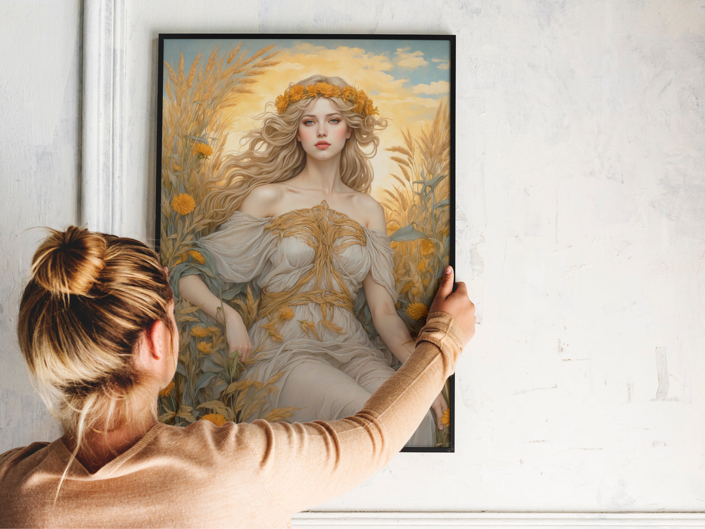 Demeter - Goddess of Harvest - Digital Art