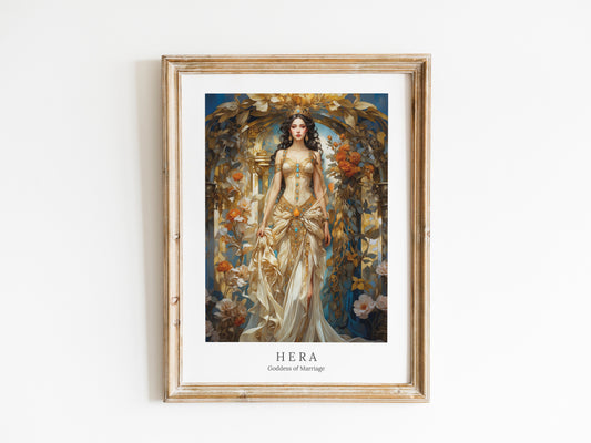 Hera - Goddess of Marriage - Digital Art