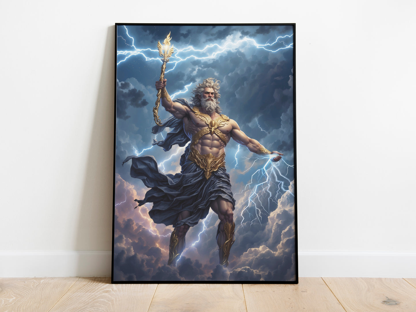 Zeus - God of the Sky - Digital Art
