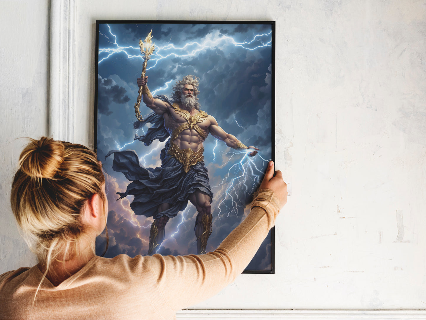 Zeus - God of the Sky - Digital Art