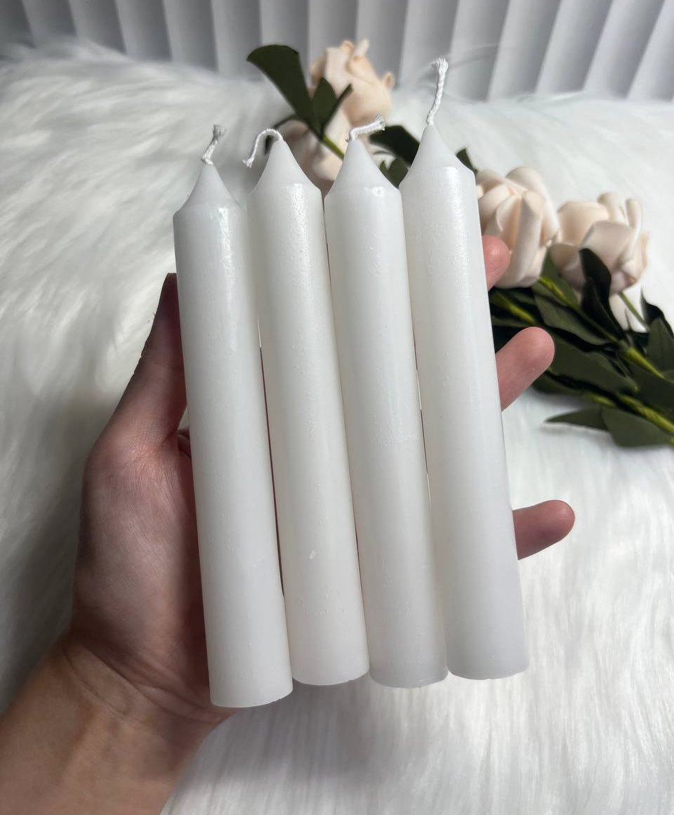 Organic Beeswax Taper Candles