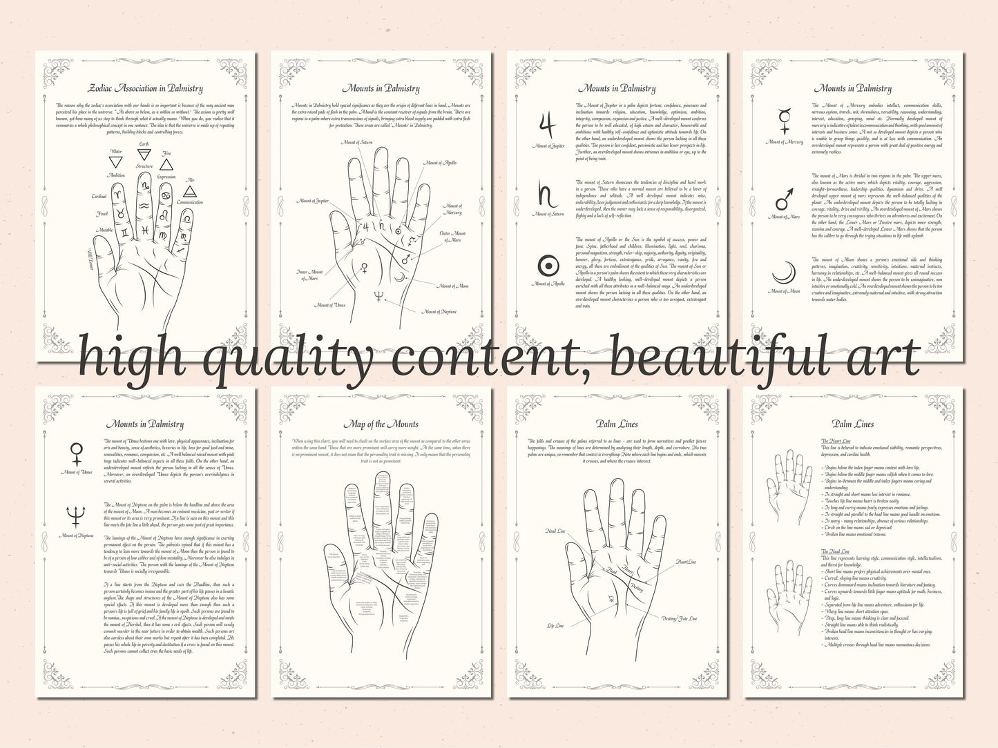 Palmistry Grimoire, Basics Of Palm Reading, Witch Journal Grimoire Pages, Book Of Shadows Pages, Palm Reading Guide, Beginner Palmistry