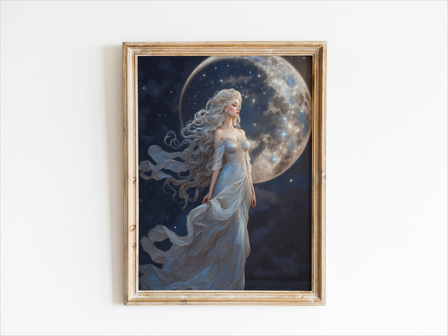 Selene - Goddess of the Moon - Digital Art