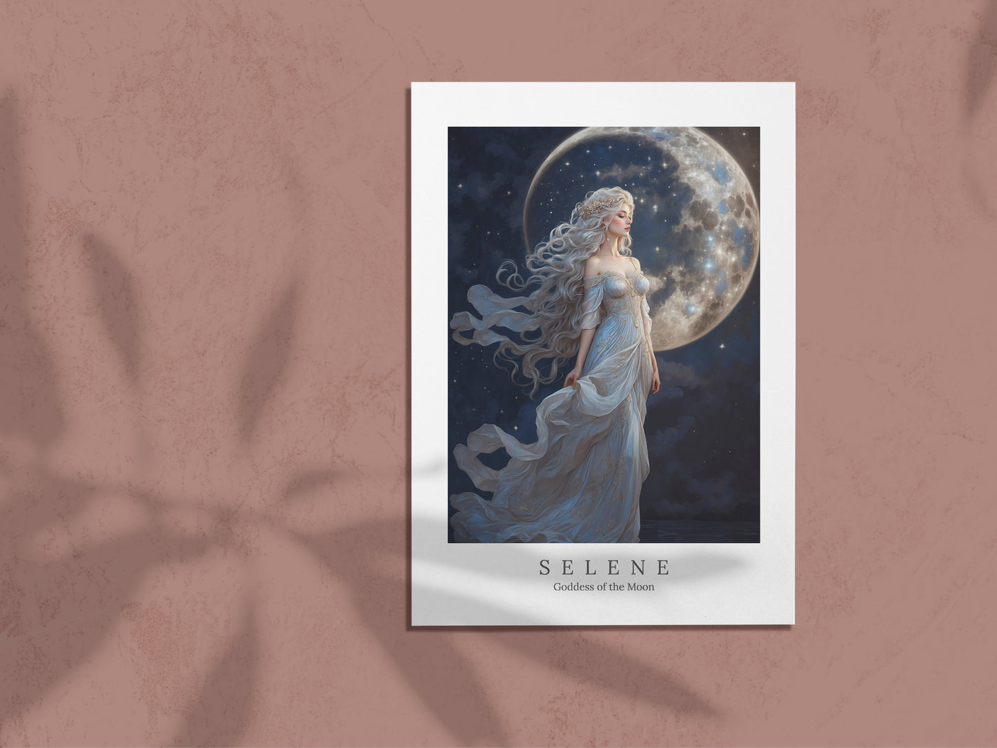 Selene - Goddess of the Moon - Digital Art