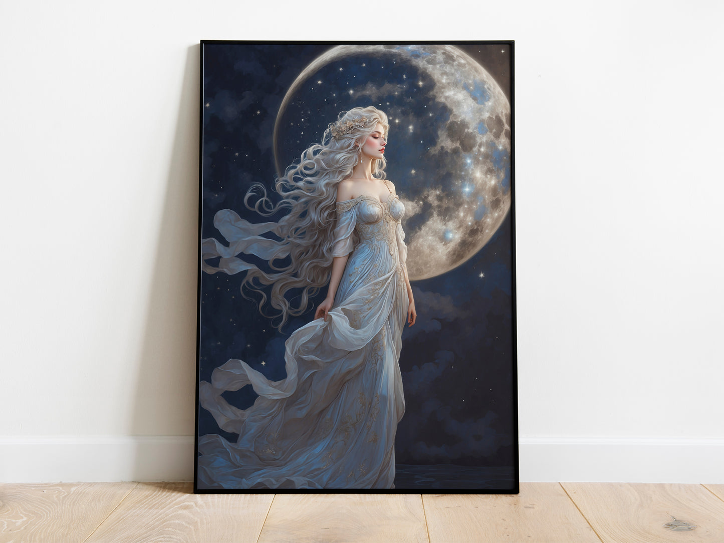 Selene - Goddess of the Moon - Digital Art