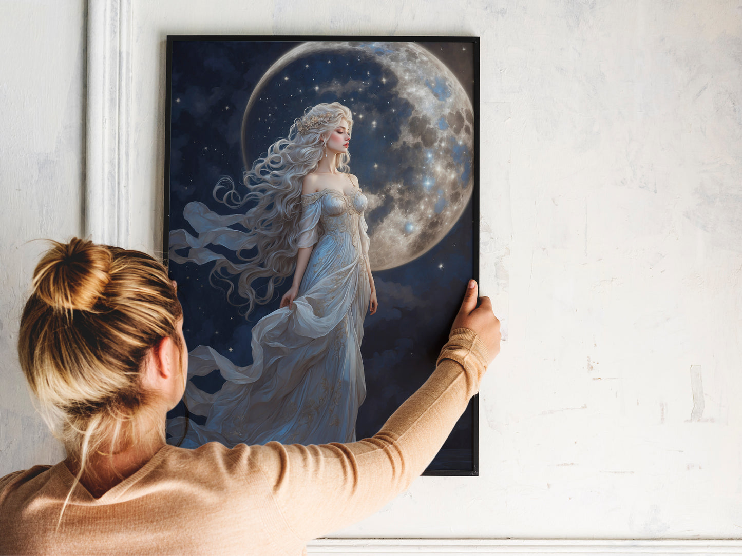 Selene - Goddess of the Moon - Digital Art